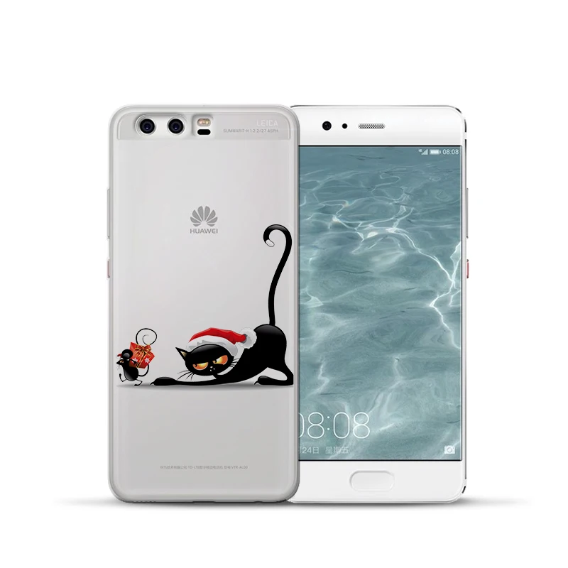 Роскошный чехол с рисунком кота для Huawei Mate 9 10 20 30 P8 P9 P10 P20 P30 P Smart Lite Plus Pro, чехол для телефона Etui funda capa