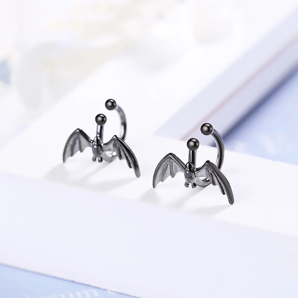 MEETSOFT серебряные предотвращающие аллергию Клипсы Серьги для женщин Модный дизайн