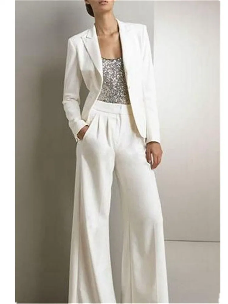 

Women Ladies Formal Business Office 2 Piece Jacket+Pants Suits Custom Made women business suit