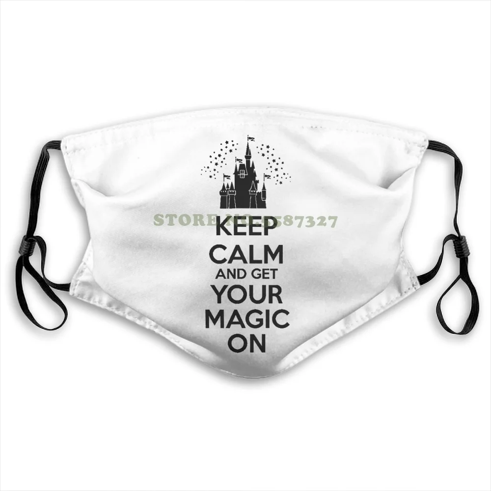 Забавная маска для лица Мы сочетаем! Сохраняйте спокойствие и получите свою