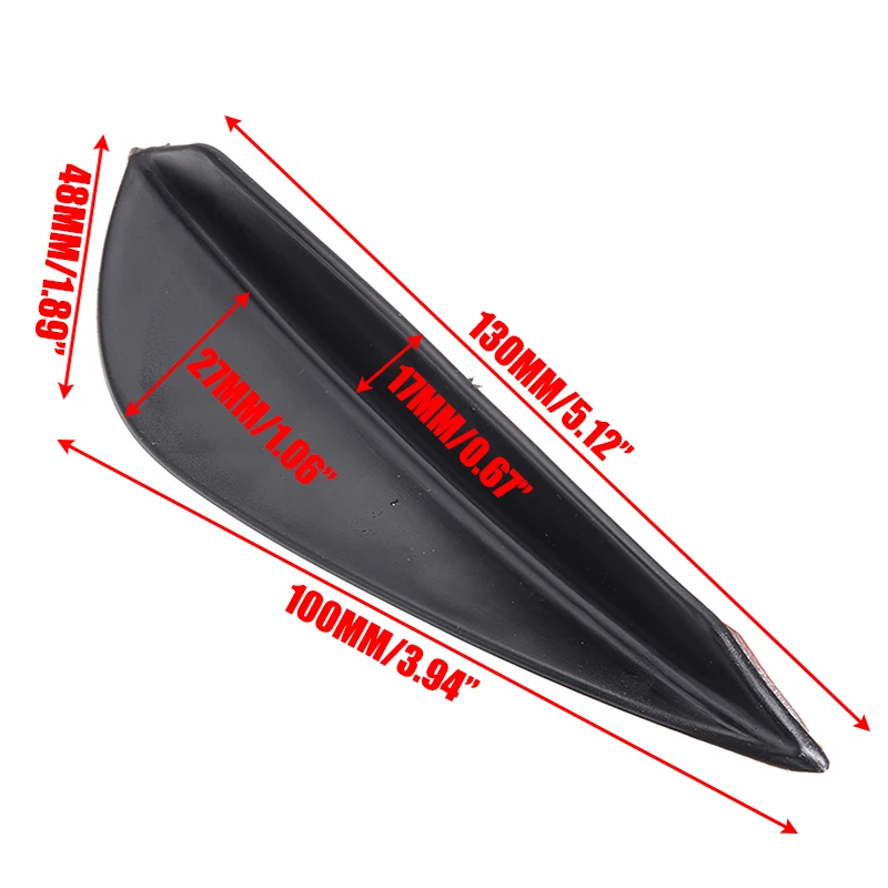 4 шт. автомобильный дизайн подходит для переднего бампера v стиля диффузор