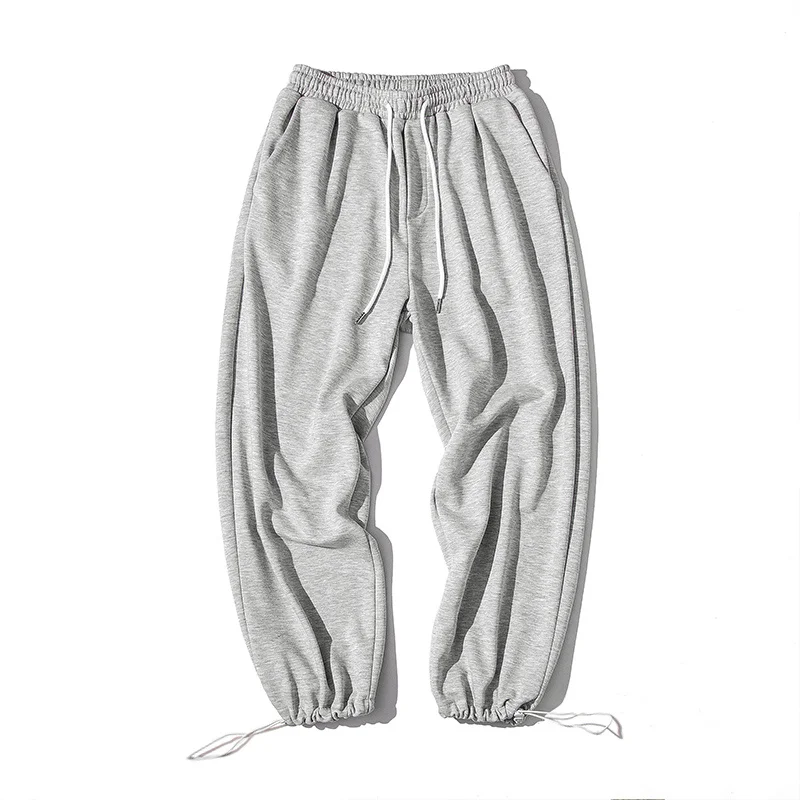 

Black Gray White Sweatpants Men's Fashion Loose Casual Pants Men Streetear Loose Wide-leg Pants Mens Joggers Track Pants S-3XL
