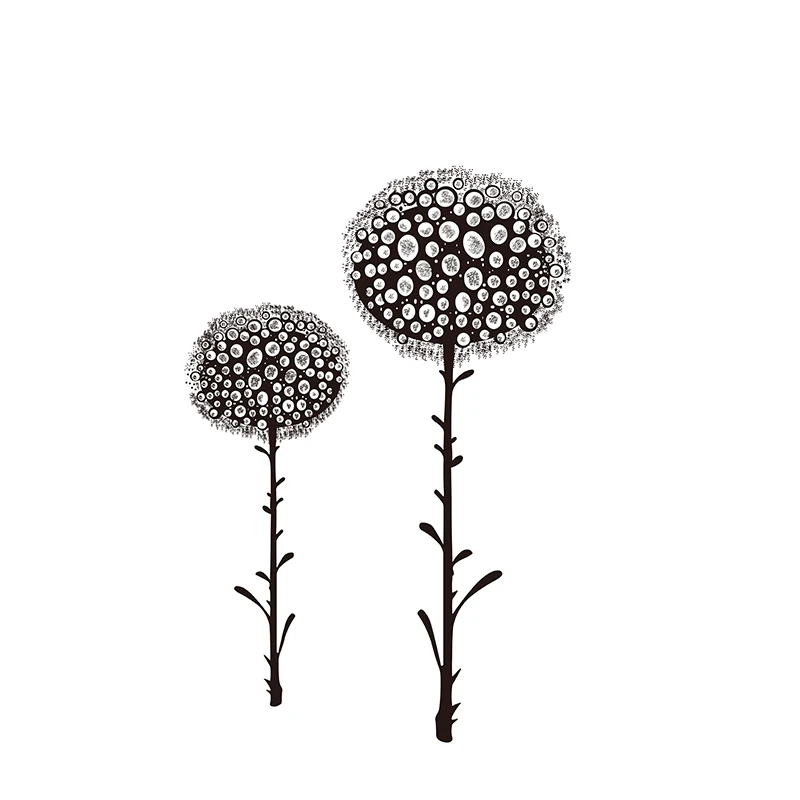 Волшебные прозрачные штампы светящиеся цветы резиновый прозрачный силиконовый