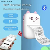 Pocket Printer Portable Thermal Printing Machine Bluetooth Mini Photo Picture Lable Office Home Mobile Android iOS Phone 58mm R5