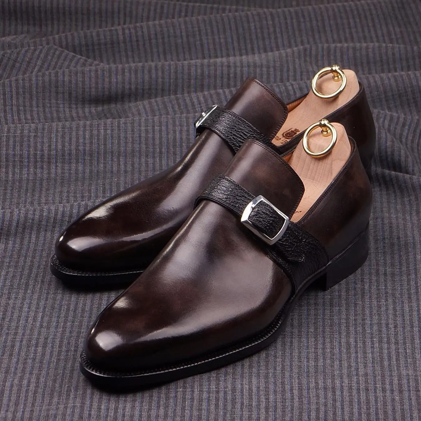 

Men Pu Leather Shoes Casual Shoes Dress Shoes Brogue Shoes Spring Ankle Boots Vintage Classic Male Casual HA036