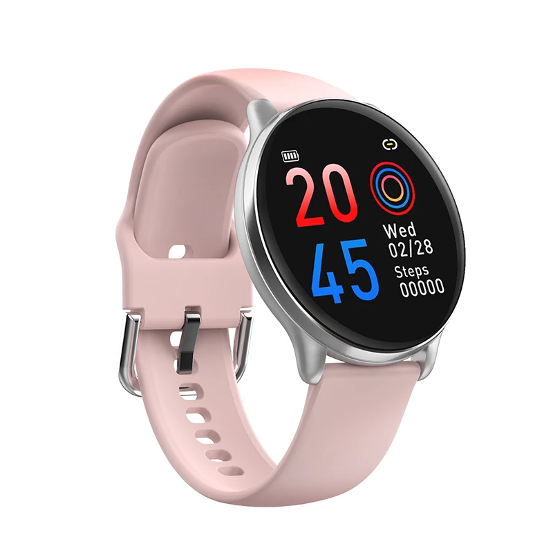 Pink belt Makibes SE01 умные часы для мужчин IP67 кровяное давление монитор сердечного ритма модные спортивные часы фитнес трекер часы Bluetooth музыка - Цвет: Pink belt