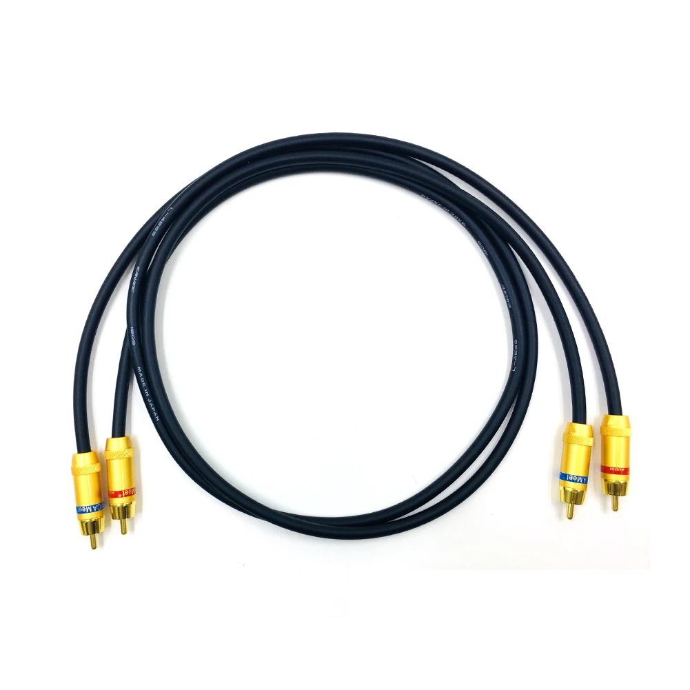 RCA кабель Hi Fi SPDIF цифровой аудио кабель/утолщенный настенный Budweiser + Canare для L