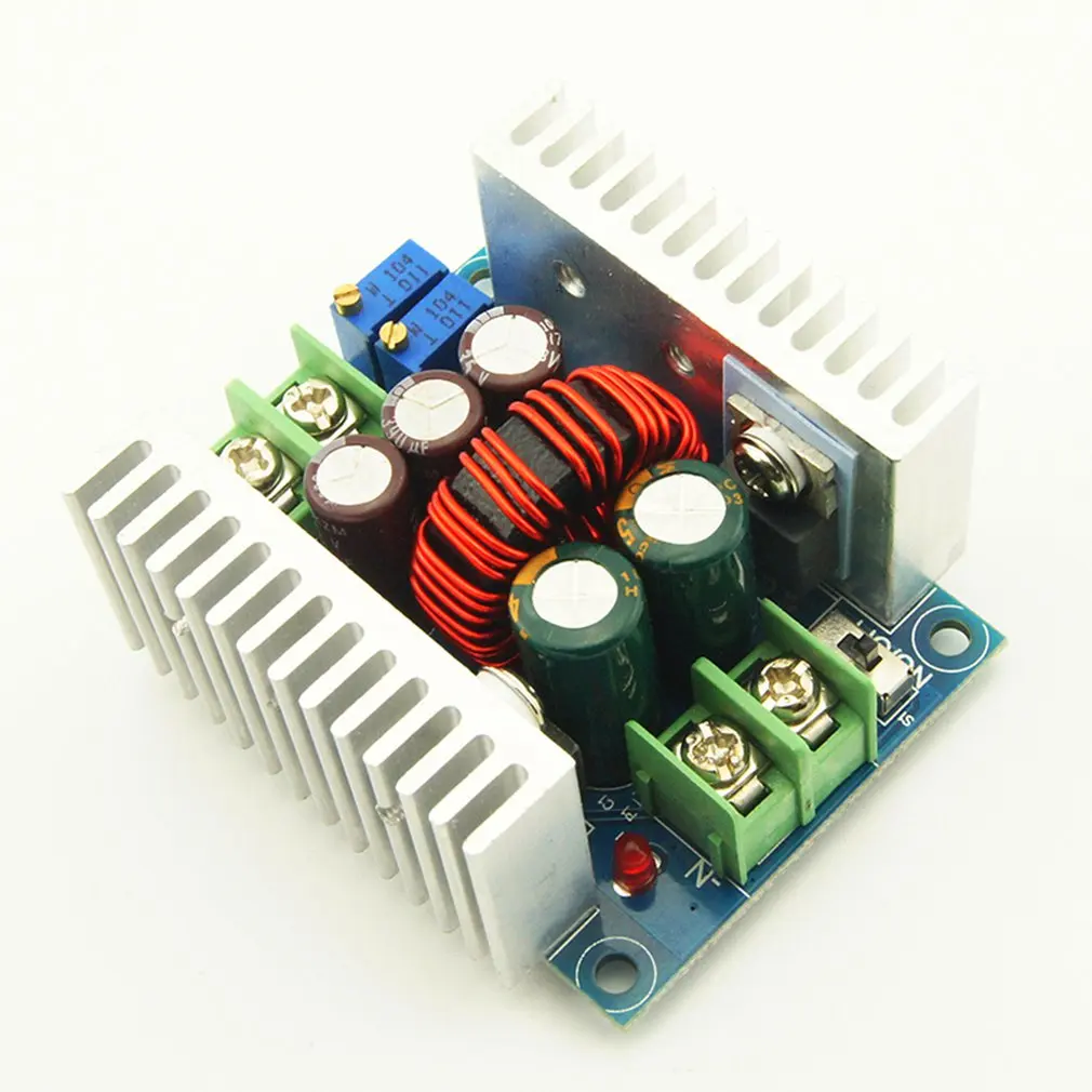 

DC 300W 20A CC CV Constant Current Adjustable Step Down Converter Voltage Buck Module Portable Electronics Accessories
