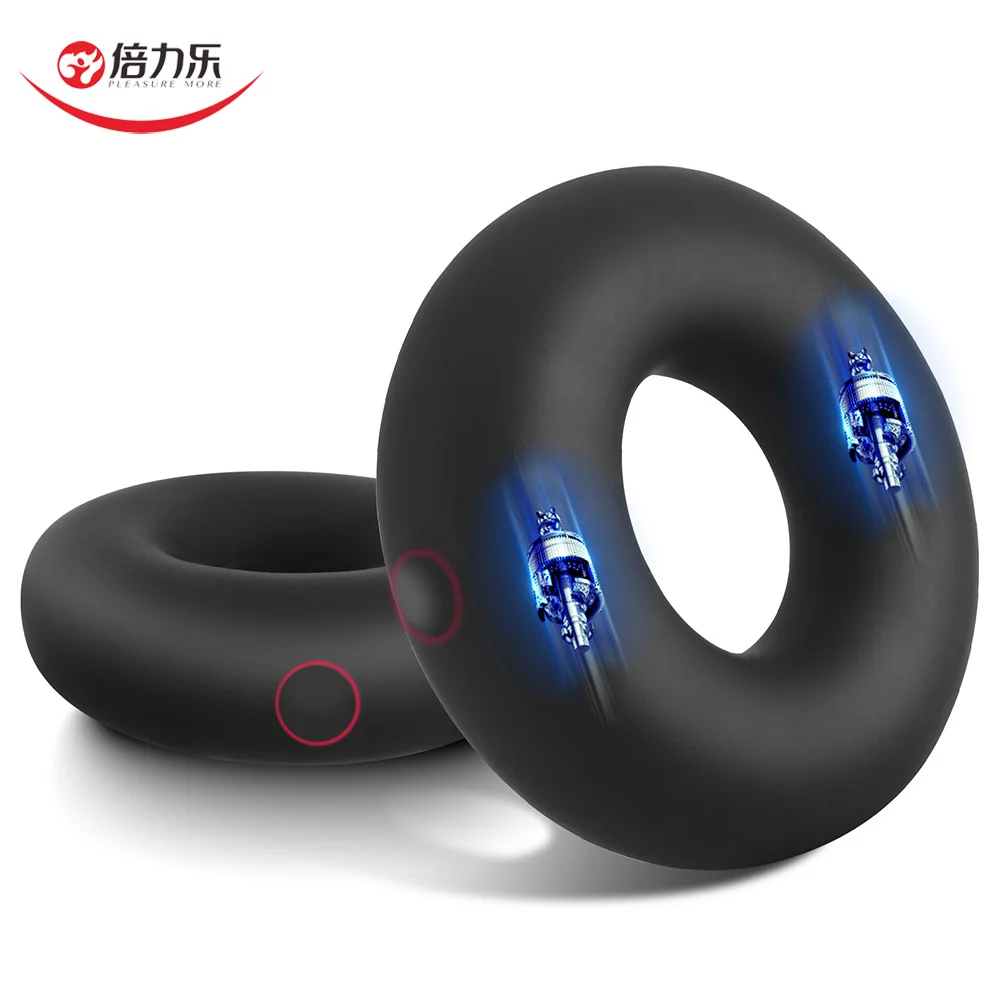 Мужские секс-игрушки вибрационное кольцо на пенис для задержки эякуляции пениса