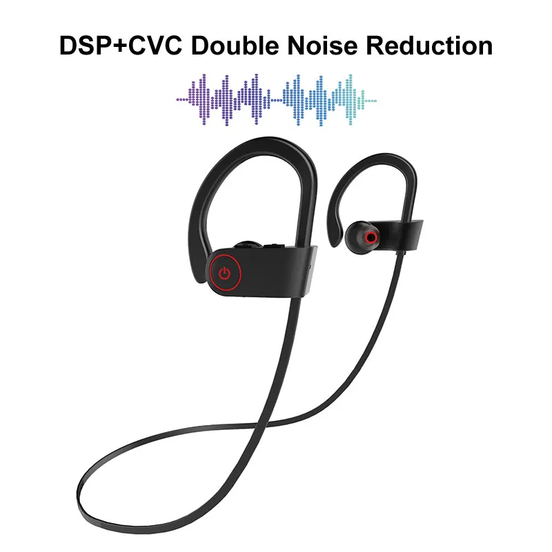 Pottnar IPX7 водонепроницаемая Спортивная Bluetooth гарнитура с шумоподавлением