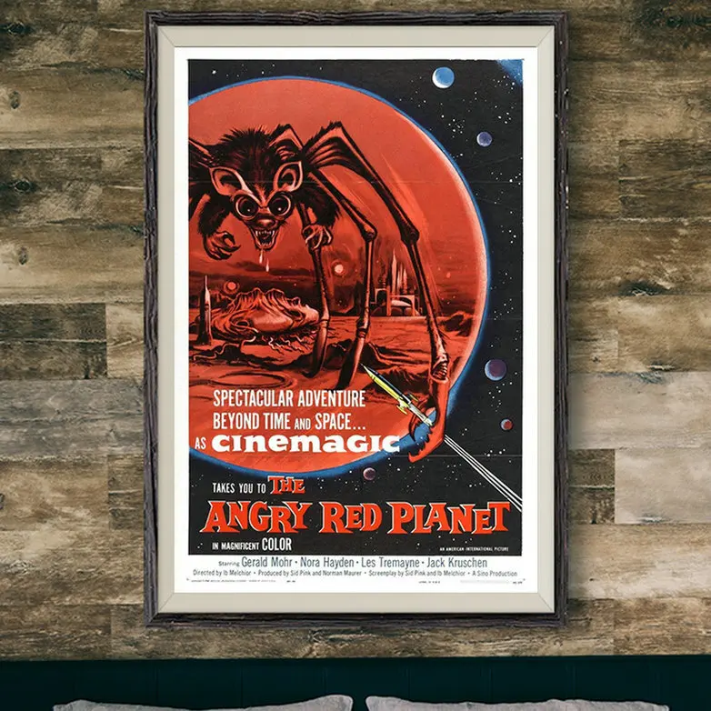 

Коллекция 151 года, злобная Красная планета, фильм 1959, научная фантастика, классическое искусство, украшение, подарок