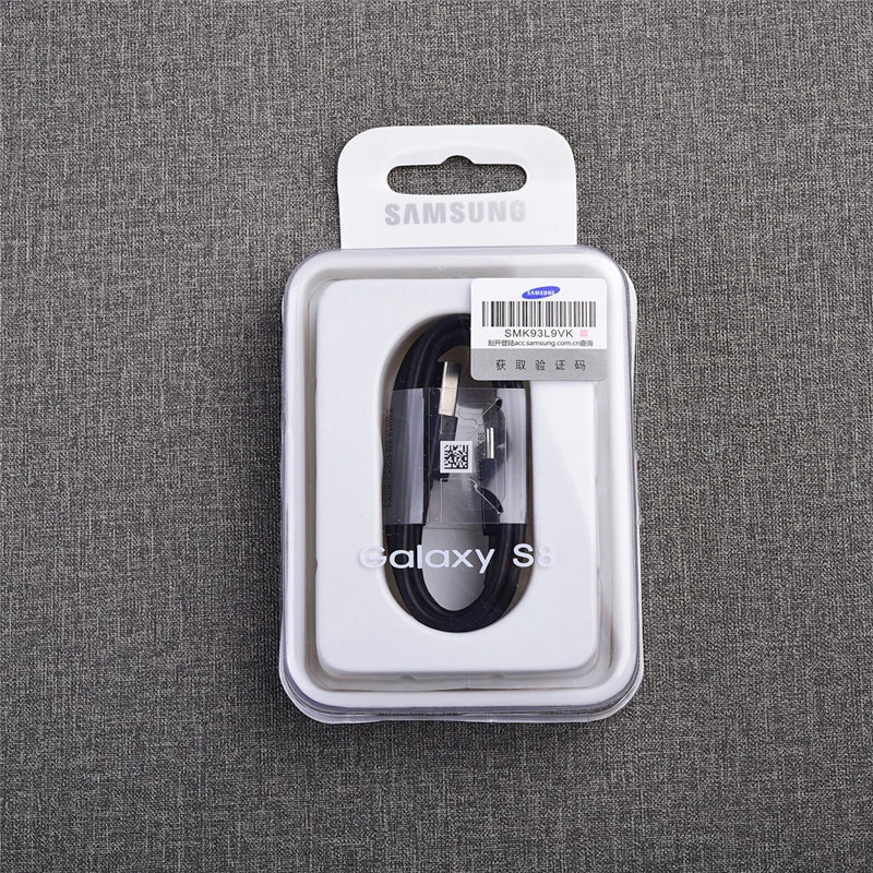Оригинальный Samsung usb 3. 0 Type C кабель 3 1 см линия быстрой зарядки даты для Galaxy S8 S9 S10 Plus