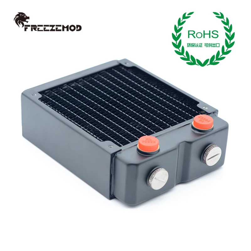 FREEZEMOD pc водяной охладитель медный радиатор двухслойный толщиной 45 мм медные
