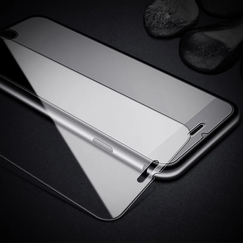 Закаленное стекло для iPhone 11 Pro Max XS XR X XSMax 0 26 мм 2.5D 9H Защита экрана 4 5 6 6S 7 8 Plus |