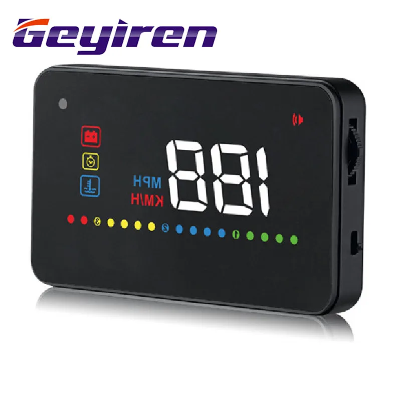 Дисплей на лобовое стекло 3 5 дюйма автомобильный проекционный дисплей ABS + PC