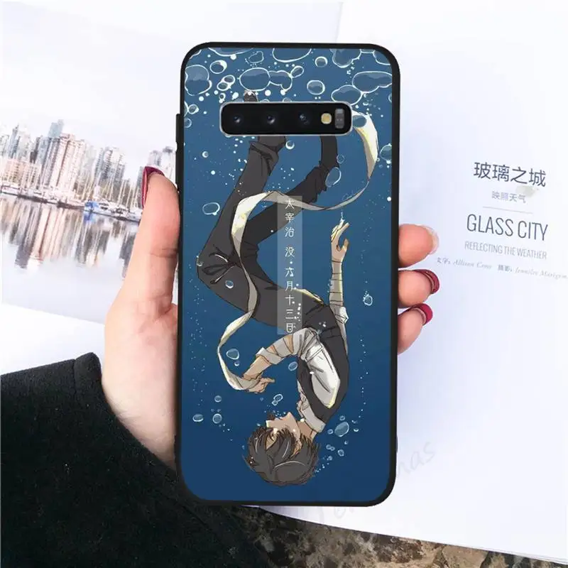 

Anime Bungou Stray Dogs Dazai Osamu Phone Case For Samsung galaxy S 8 9 10 20 21 30 A 30 50 51 70 note 10 plus Ultra 5g