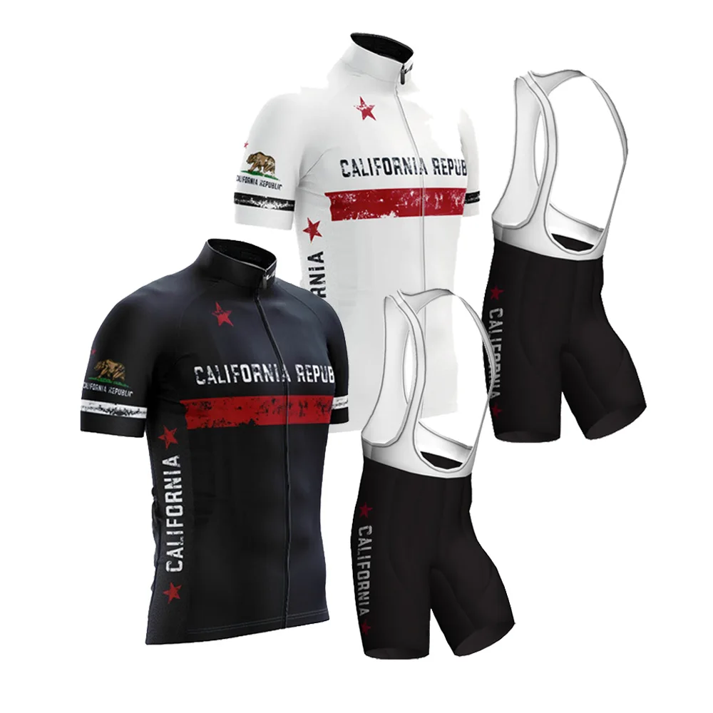 2021 Калифорнийская Республика Команда pro Велосипеды Джерси набор гелевая Подушка