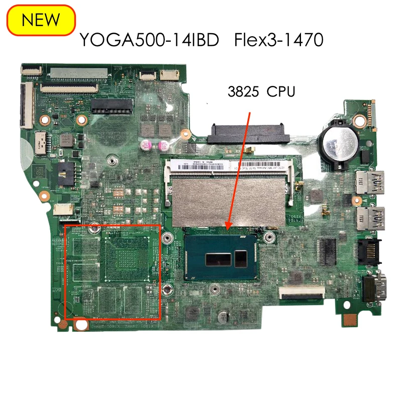 

14217-1M для YOGA 500-14IBD FLEX 3-1470 материнская плата 3825 CPU