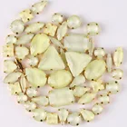 Золото коготь настройки 50 шт.пакет формы микс желейные конфеты Кристалл AB стекло Кристалл пришить стразы торжественное платье, обуви, сумок и сделай сам