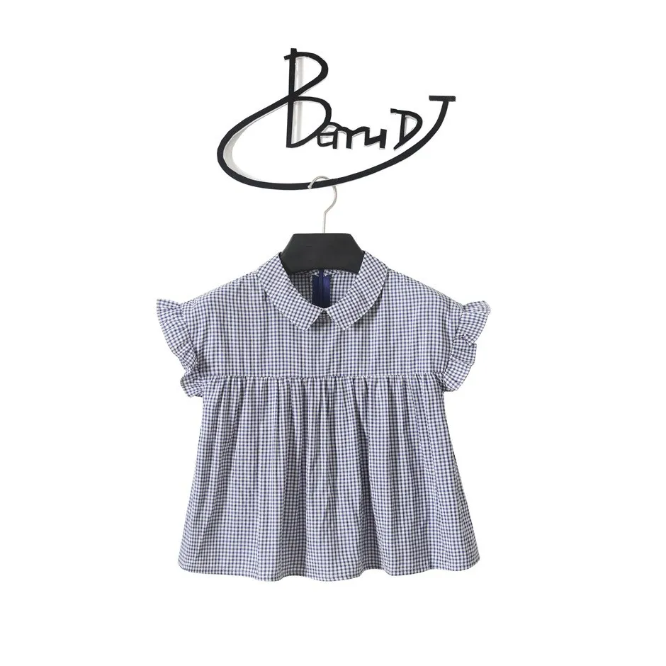 

Children's Wear 2021 Summer New Children's Shirts Broken Flowers Short Sleeved Little Sleeve Girl Dress Korean Baby Clothes