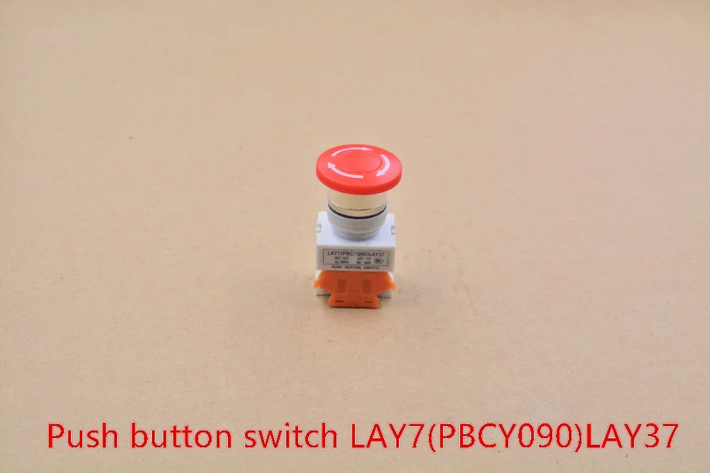 Фонарь 660 В 10 А 40 мм красный знак Кнопка аварийной остановки кнопка в виде гриба