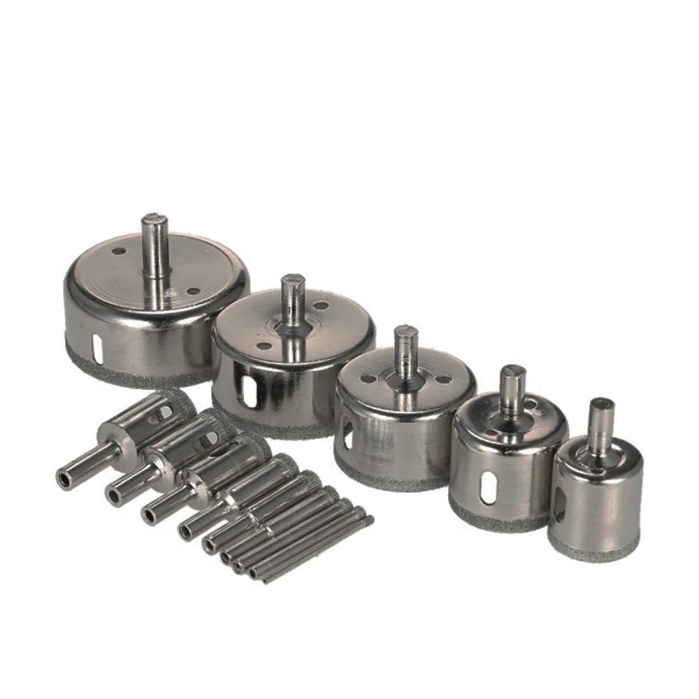 6 100 мм набор сверл с алмазным покрытием для плитки мраморного стекла