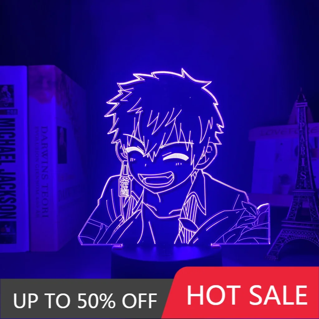 

Toilet Bound Hanako Kun Anime Led Light for Bedroom Decor Nightlight Kids Birthday Gift Manga Night Light Room Table Lamp TBHK