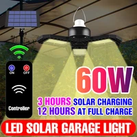 led outdoor solar light garden pendant lamp waterproof spotlight for courtyard street energy saving led solar light bulb 60w 80w