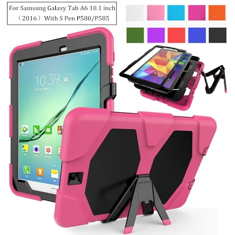 Samsung Galaxy Tab A A6 10 1 '񟭐 с S Pen SM P580 P585 противоударный сверхпрочный бронированный