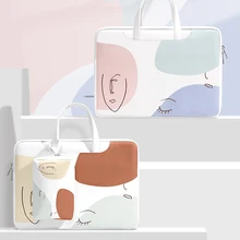 Laptop-Case Bag for-Macbook Air Pro 13.3 14 15 Xiaomi Sleeve 15.6 Notebook Bag-Dell-Huawei-HP Business Women Handbag Briefcase
