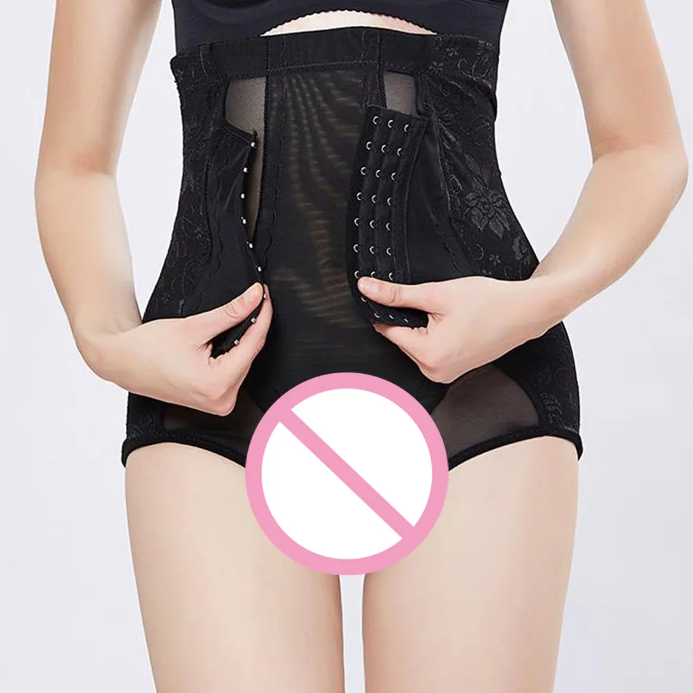 Женские пряжки дышащий животик расширенная Талия контроль живота боди
