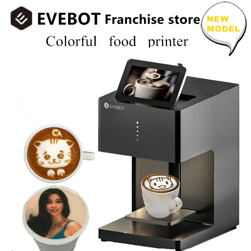3D принтер для кофе EVEBOT устройство самостоятельной Печати с функцией подключения