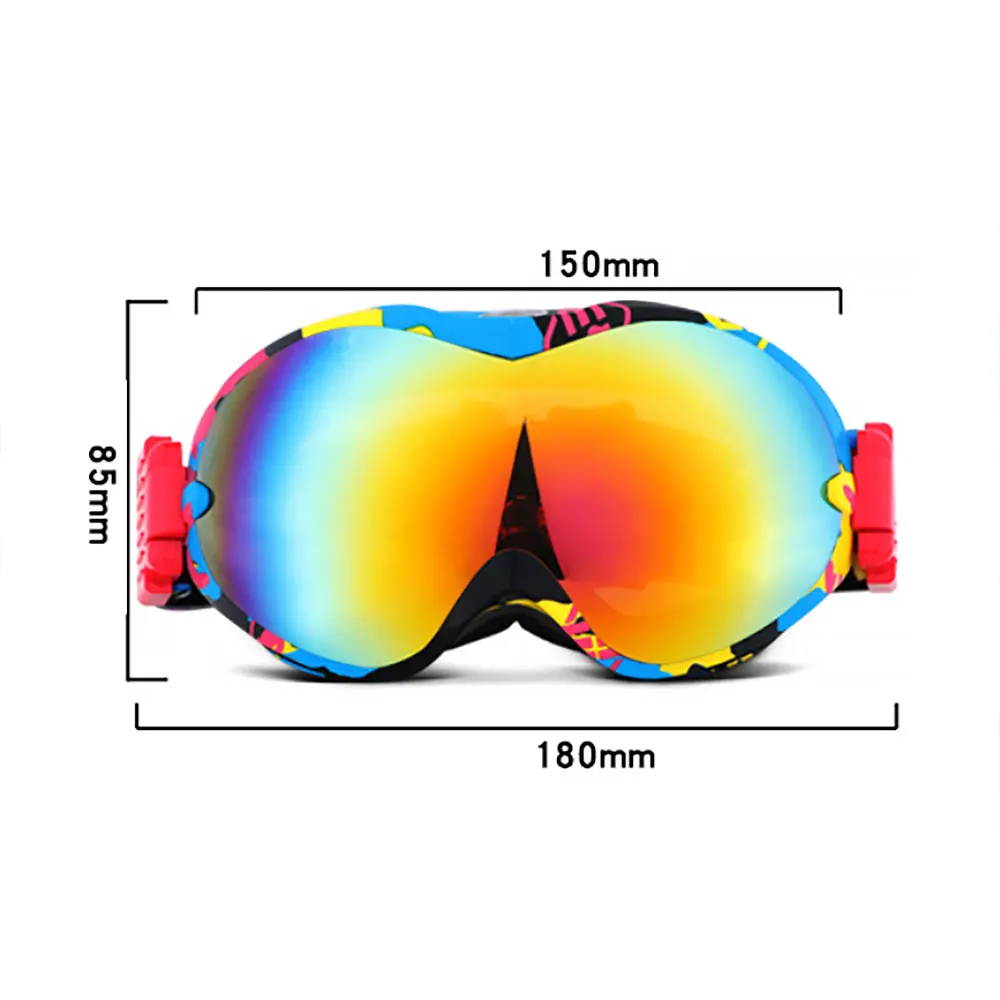 

New Ski Goggles Winter Men Women Snowboard Goggles Glasses Protective Anti-Fog Snow Ski Glasses Double-Layer Spectacle Lens