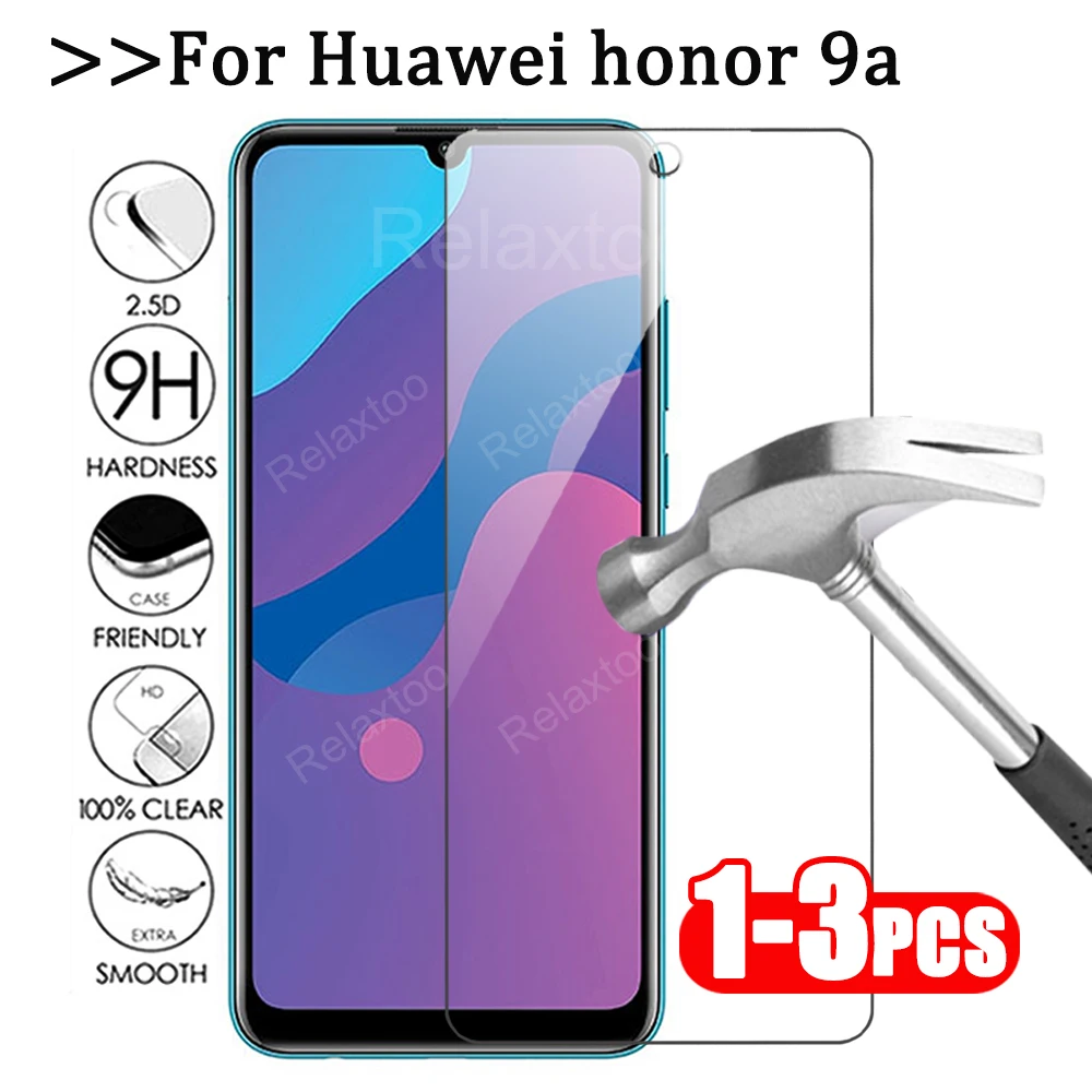 1-3 шт Защита экрана для Huawei Honor 9A прозрачное Защитное стекло 9C 9S 8c 8x 8a 8s 6x6c