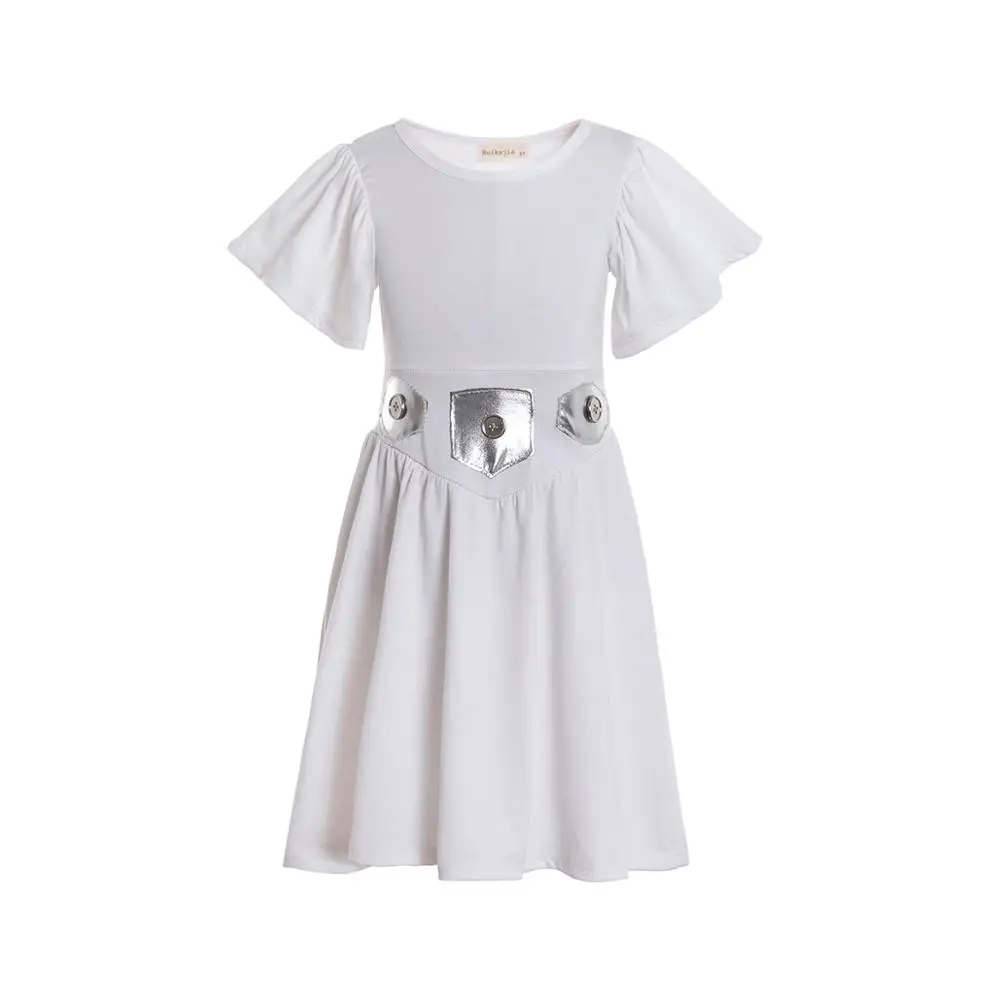 Princess Leia costume leia outfit Girls dress Twirl Halloween Costumes Birthday Outfit Toddler Dress | Детская одежда и обувь