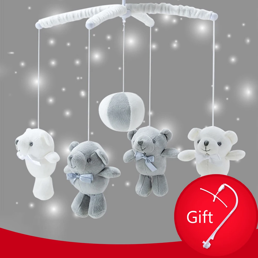 Детский телефон детская музыкальная шкатулка колокольчик игрушка медведь