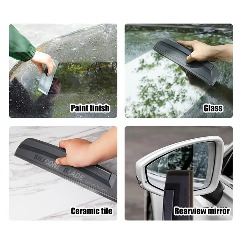 Auto Accessories Tools Car Window Glass Silicone Scraper Blade Clean Film Squeegee Water Wiper Tool | Автомобили и мотоциклы