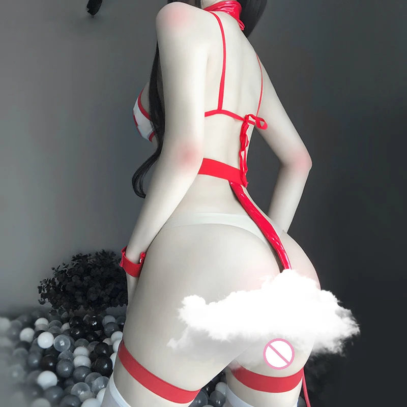 Новое сексуальное нижнее белье медсестра карнавальный костюм перспективный