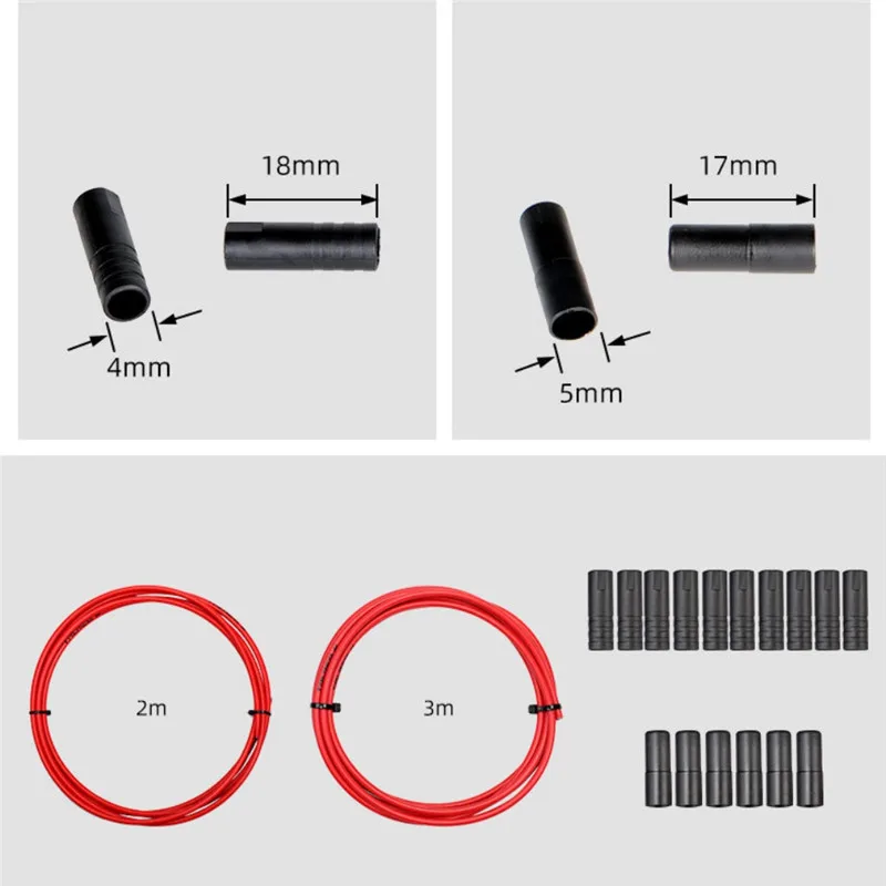 500 шт. велосипедный тормоз для горного велосипеда внешняя кабельная Торцевая