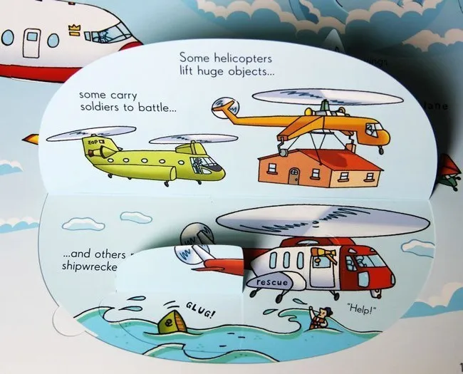 Английская детская 3D картина серия книг в аэропорту органы которые выглядят