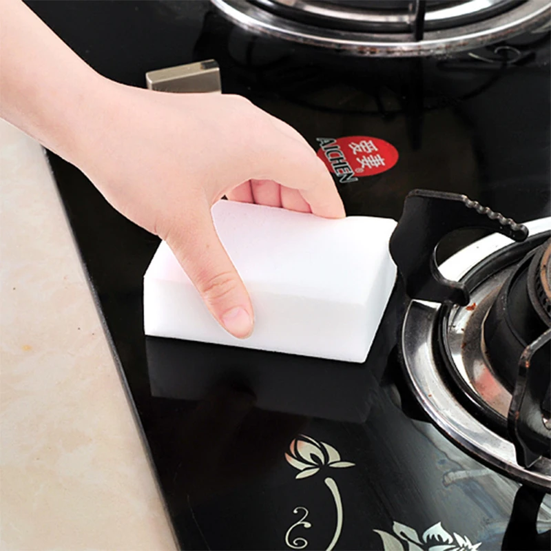 50 шт./лот белый волшебная губка Ластик Cleaner мульти функциональный уборщик