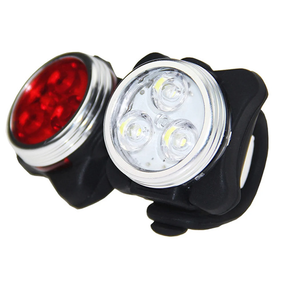 Перезаряжаемый велосипедный светильник яркий светодиодный передний задний