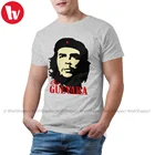 Футболка Che Guevara мужская с коротким рукавом, милая тенниска из 100 хлопка, Классическая майка в стиле Харадзюку, большие размеры 3XL