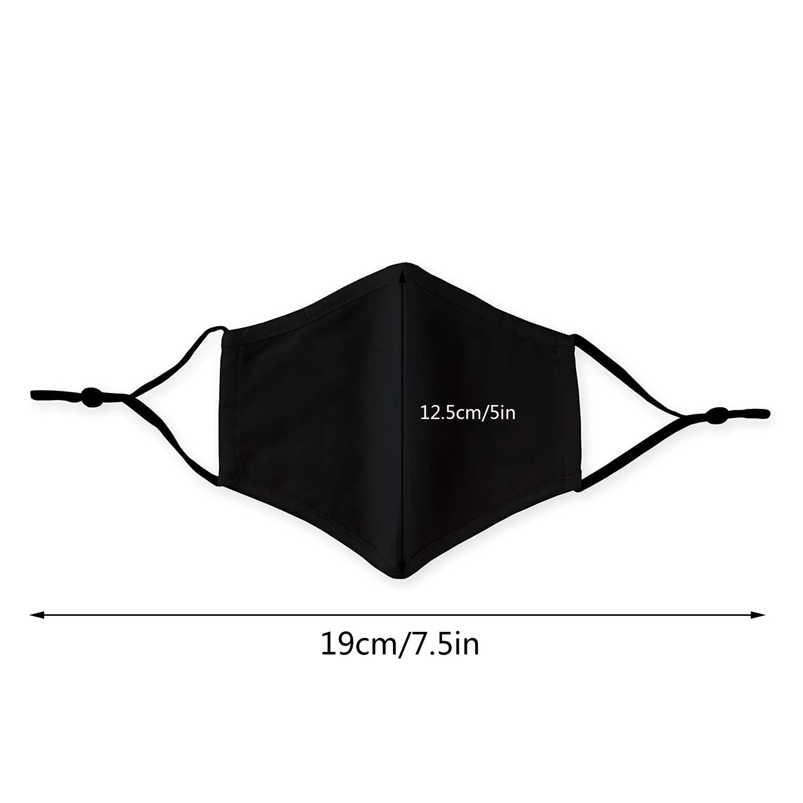 

Dustproof Mouth Mask Cotton Mask Cartoon Face Reusable 5Layer Fabric Anti Pollution Mask Fashion Anti Dust Party Expression Mask
