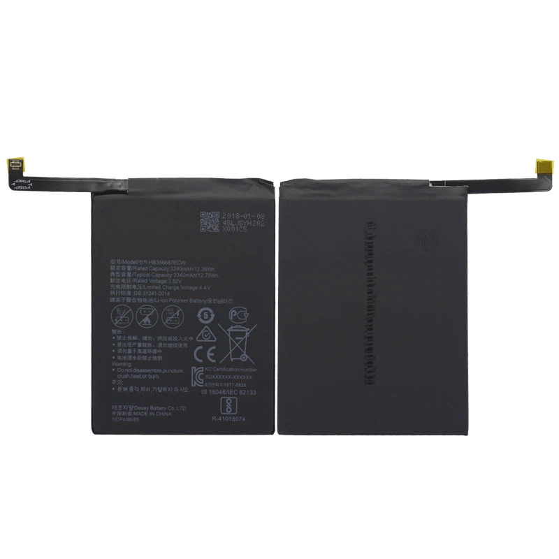 QrxPower запасная батарея 3340 мАч HB356687ECW для Huawei Nova 2 plus 2i honor 9i huawei G10 Mate 10 lite | Мобильные