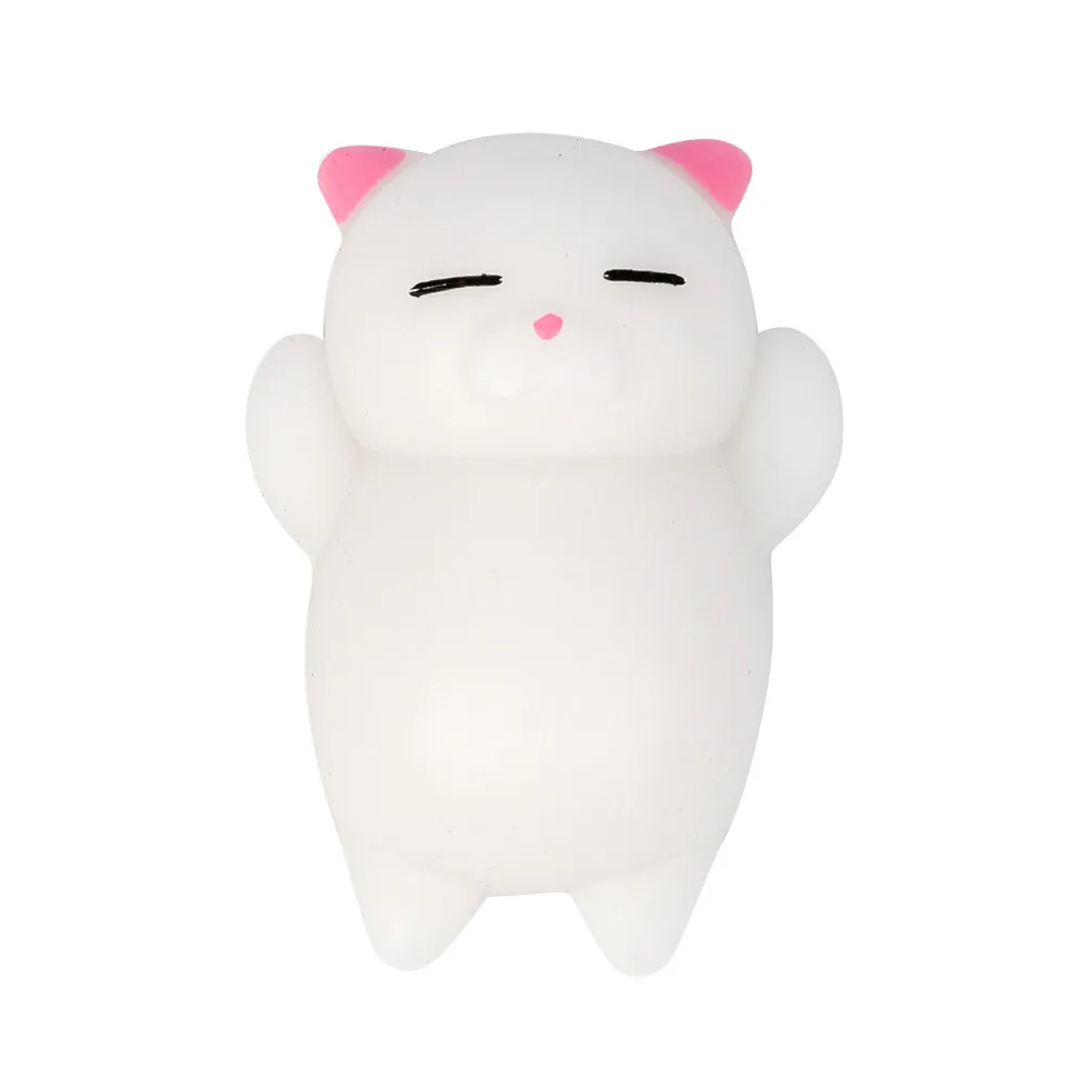 Лучшие милые Моти Cat Squeeze Исцеление дети весело Kawaii игрушка для снятия стресса в