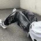 Мужские брюки Tie-окрашенные брюки, летние, новые, уличные, спортивные, свободные, в гонконгском стиле, обувь в стиле хип-хоп, повседневная одежда, 2021