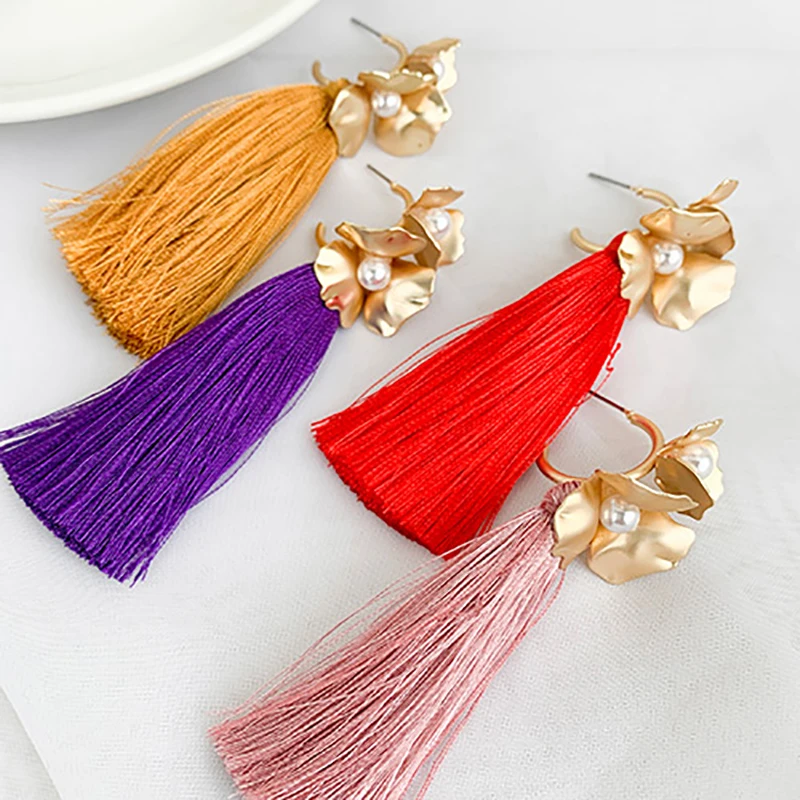 ZHINI 2020 модные серьги с имитацией жемчуга для женщин новые богемные этнические