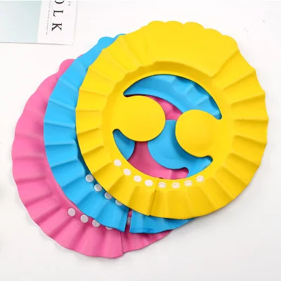 Детские шапочки для душа 20 г шапочка шампуня мытья волос ванны козырек головные