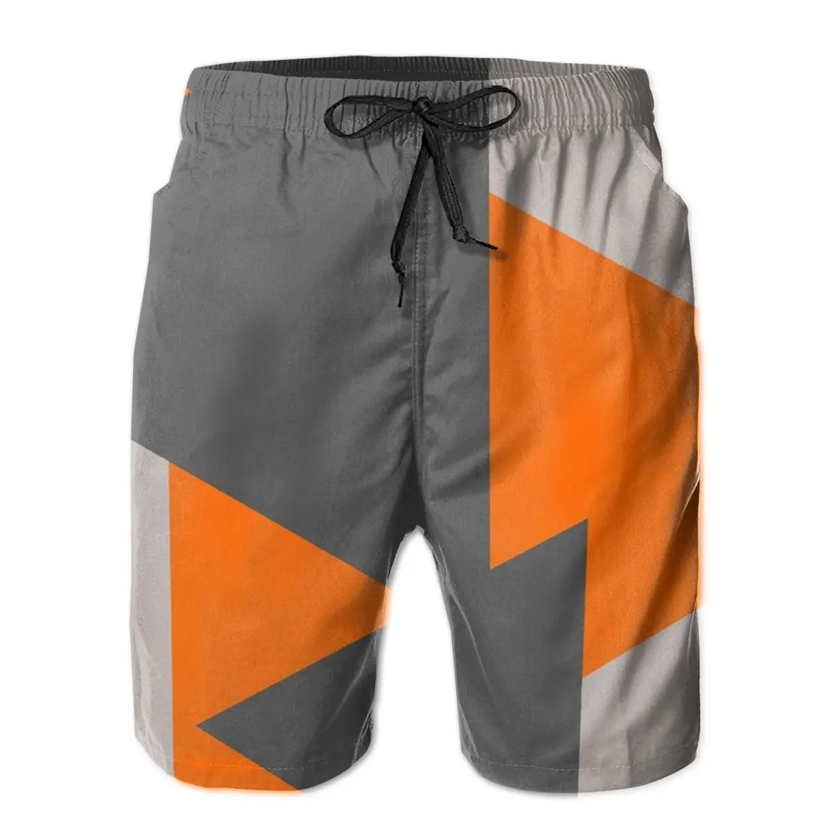 

Мужские короткие оранжевые и серые треугольники пляжные спортивные быстросохнущие сетчатые Симпатичные Юмор модные шорты для взрослых
